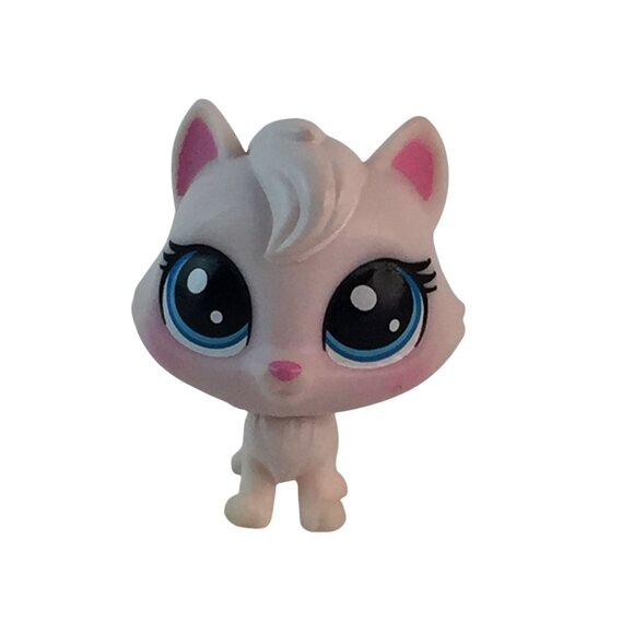 Littlest Pet Shop LPS Viola & Bijou Angora Cat Kitten #1-98 1-99 w/Throne Chair - Picture 2 of 8